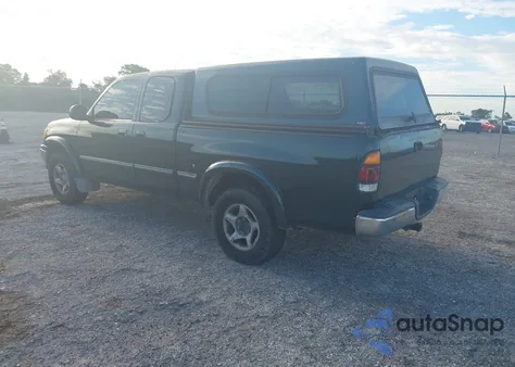 2000 Toyota Tundra Ltd V8 из США, поврежденный, VIN 5TBRT3819YS110222